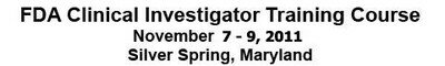 Investigator Training Course 2011 image